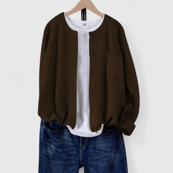 Ruby | Casual Button-Up Cardigan