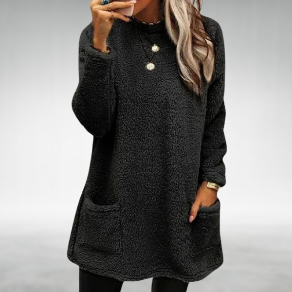 Harper | Fleece Sweater with Pockets