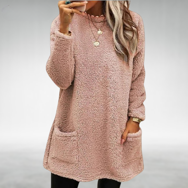 Harper | Fleece Sweater with Pockets