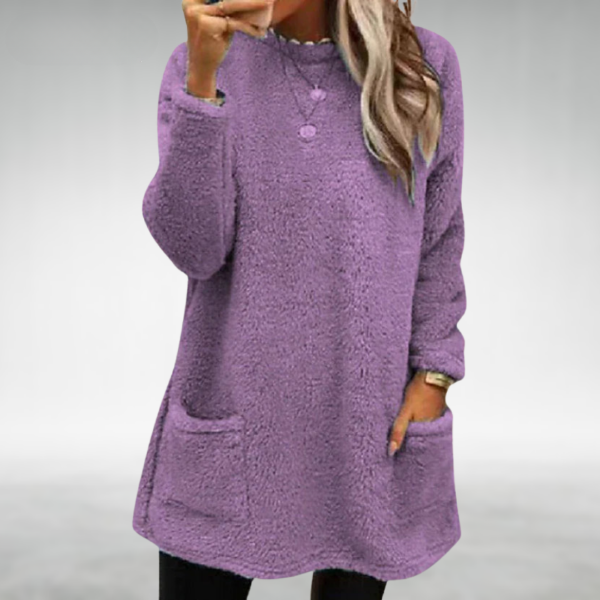 Harper | Fleece Sweater with Pockets