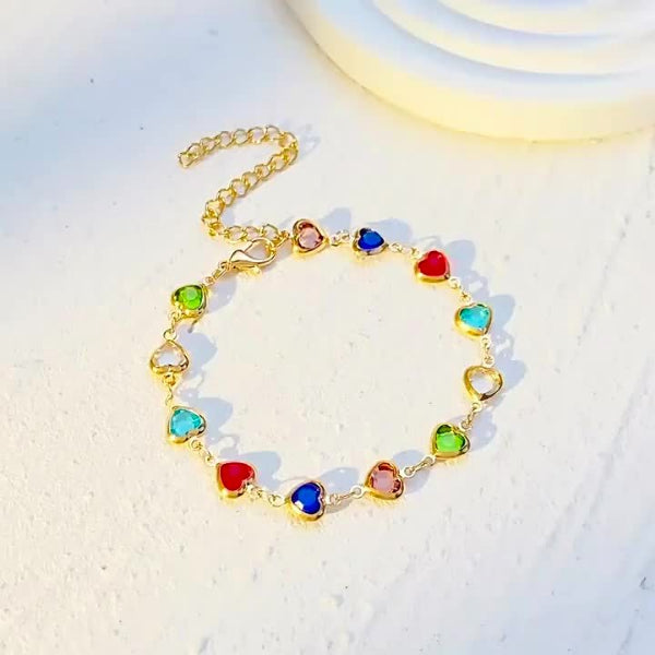 Amara | Heart-Shaped Bracelet