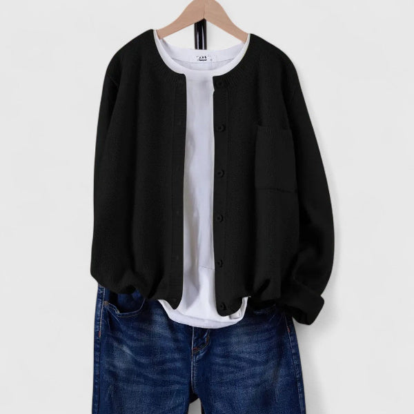 Ruby | Casual Button-Up Cardigan