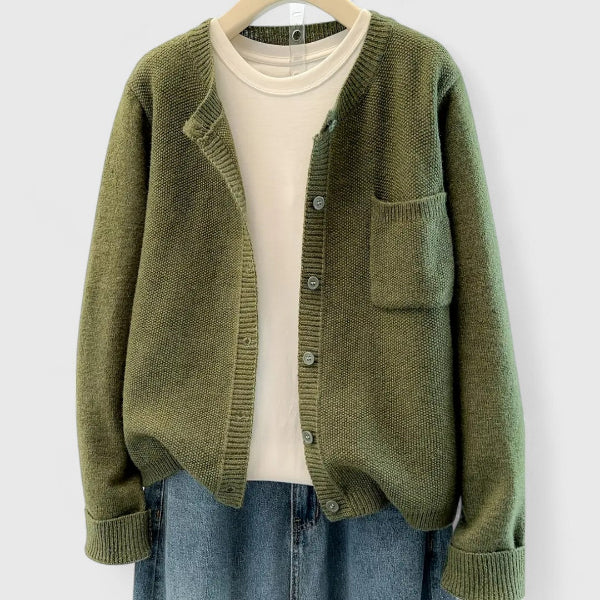 Ruby | Casual Button-Up Cardigan