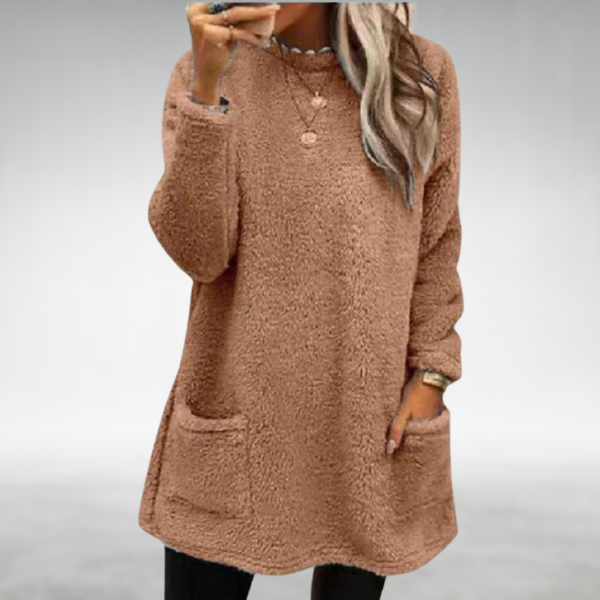Harper | Fleece Sweater with Pockets