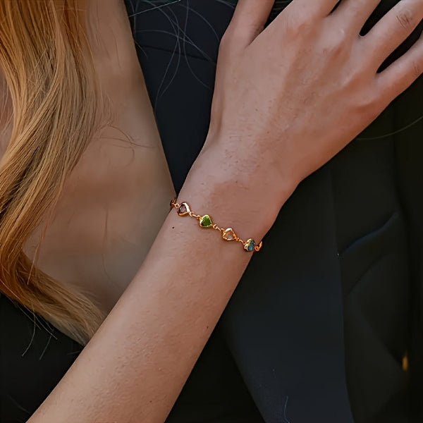 Amara | Heart-Shaped Bracelet