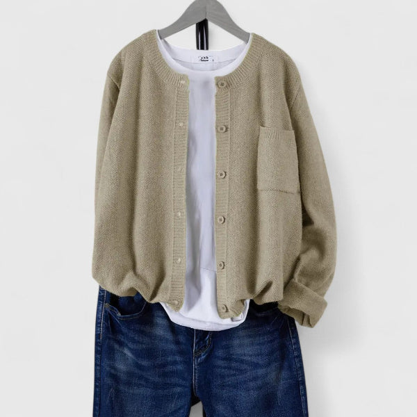 Ruby | Casual Button-Up Cardigan
