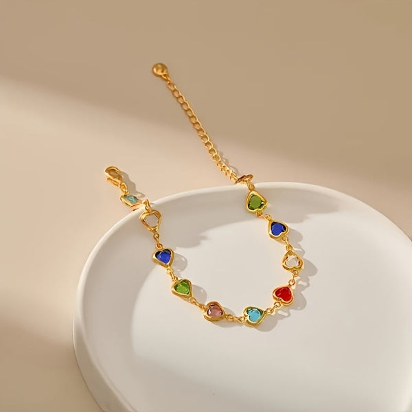 Amara | Heart-Shaped Bracelet