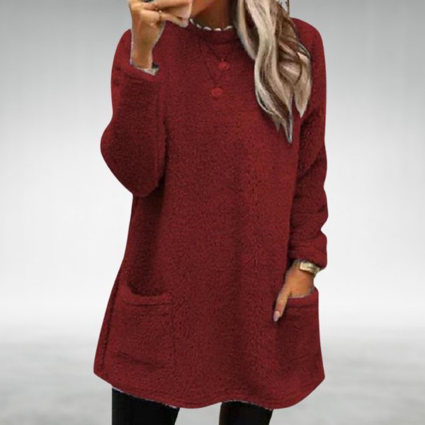 Harper | Fleece Sweater with Pockets