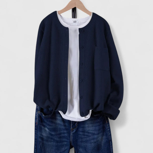 Ruby | Casual Button-Up Cardigan