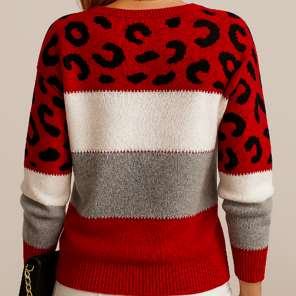Madison | Leopard Print Sweater