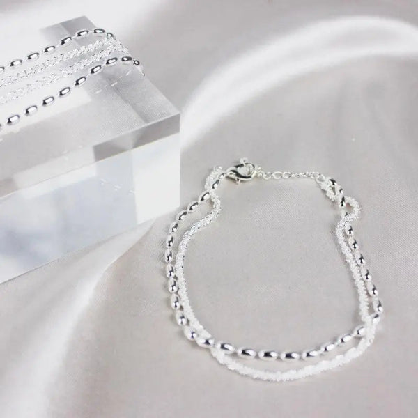 Livia | Silver Bracelet Set