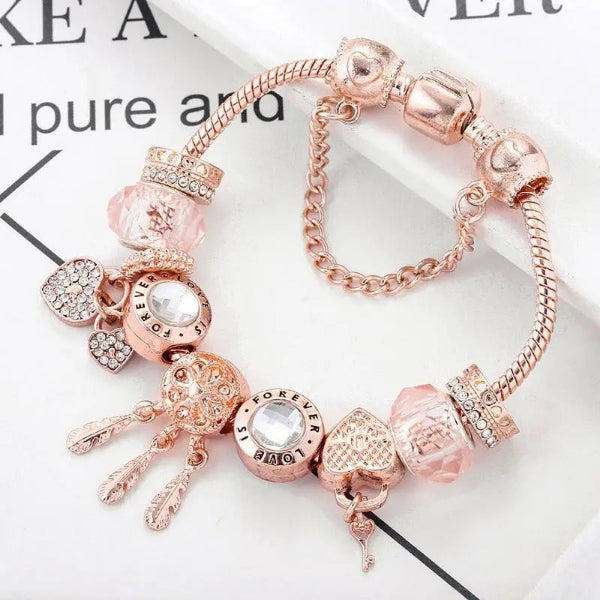 Aubrey | Rose Dreamcatcher Bracelet