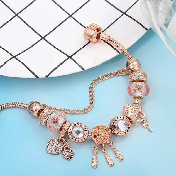 Aubrey | Rose Dreamcatcher Bracelet