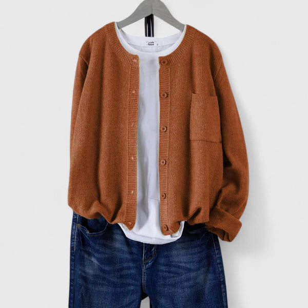 Ruby | Casual Button-Up Cardigan