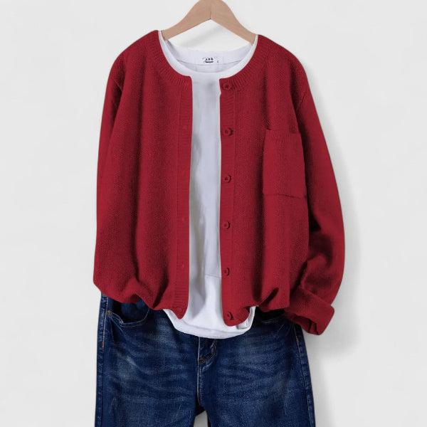 Ruby | Casual Button-Up Cardigan