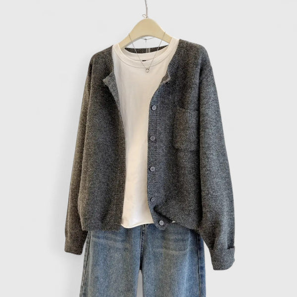 Ruby | Casual Button-Up Cardigan