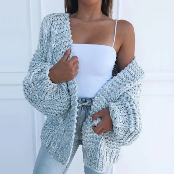 Nora | Chunky Knit Cardigan