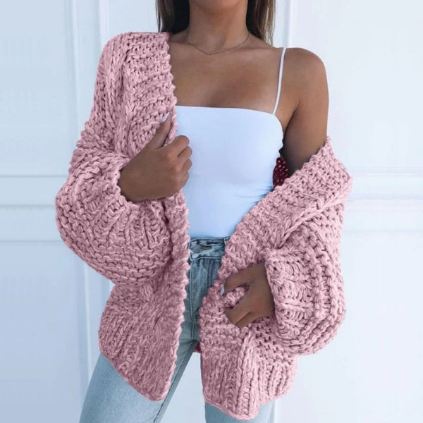 Nora | Chunky Knit Cardigan