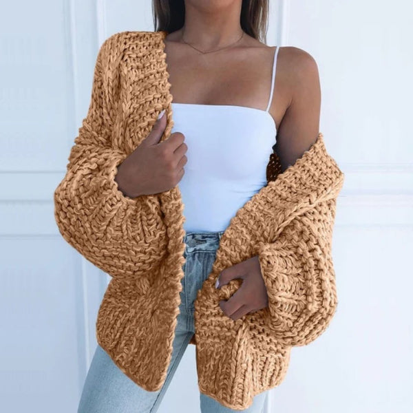 Nora | Chunky Knit Cardigan